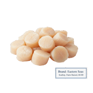 Brand: Eastern Seas Scallop, Farm Raised, 60-80