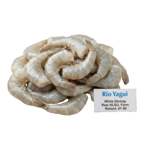 Brand- Rio Yagui White Shrimp Raw HLSO, Farm Raised, 41-50