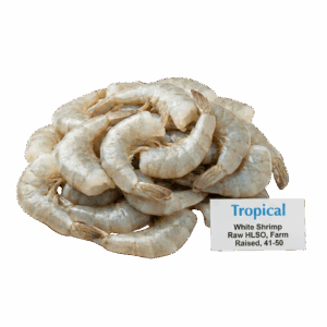 Brand- Tropical White Shrimp HLSO, Farm Raised, 26-30