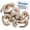 Brand- Wonder White Shrimp HLSO, Farm Raised, 26-30