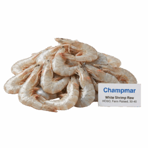Champmar White Shrimp Raw HOSO, Farm Raised, 30-40