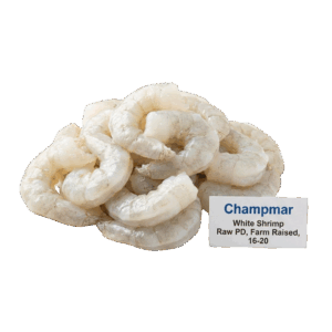 Champmar White Shrimp Raw PD, Farm Raised, 16-20