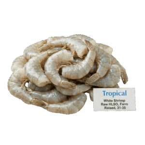 Brand: Tropical White Shrimp HLSO, Farm Raised, 31-35