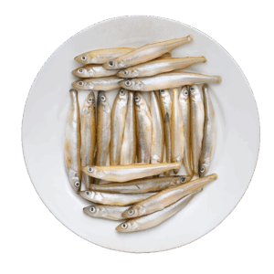 Lake Smelt Whole Round Headon Jumbo, Wild Catch, 3-5