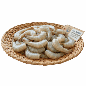 Sea Basket White Shrimp Raw HLSO EZP, Farm Raised, 26-30
