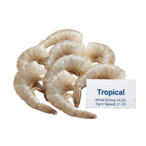 Brand: Tropical White Shrimp HLSO, Farm Raised, 21-25
