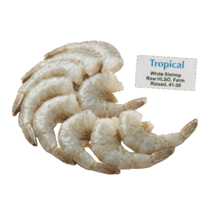 Tropical White Shrimp HLSO, Farm Raised, 26-30