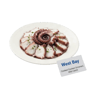 Brand: West Bay Cooked Octomari, Wild Catch