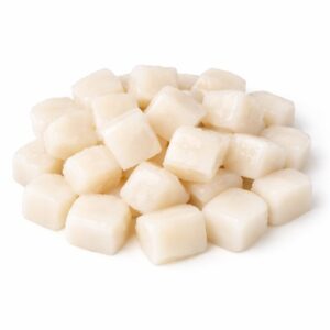 Blanched Diced Squid, Wild Catch, 2-3CM