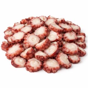 Squid Cooked Octomari Tentacles Slices